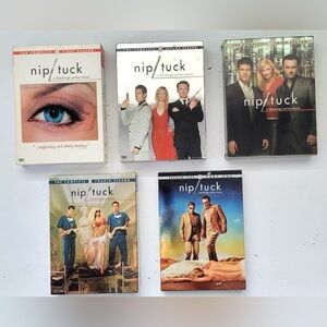 Nip / Tuck DVD TV Series Complete Season 1  2  3  4 & Part one of Season 5